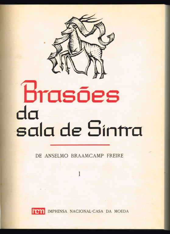 BRAS�ES DA SALA DE SINTRA (3 volumes)